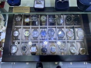 watches sold at a pawn shop