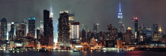 Manhattan, NY. Skyline at Night